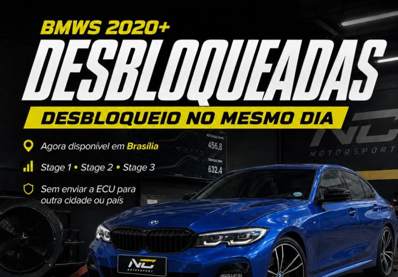 Desbloqueio de ECU BMW 2020+ em Brasília | NC Motorsport