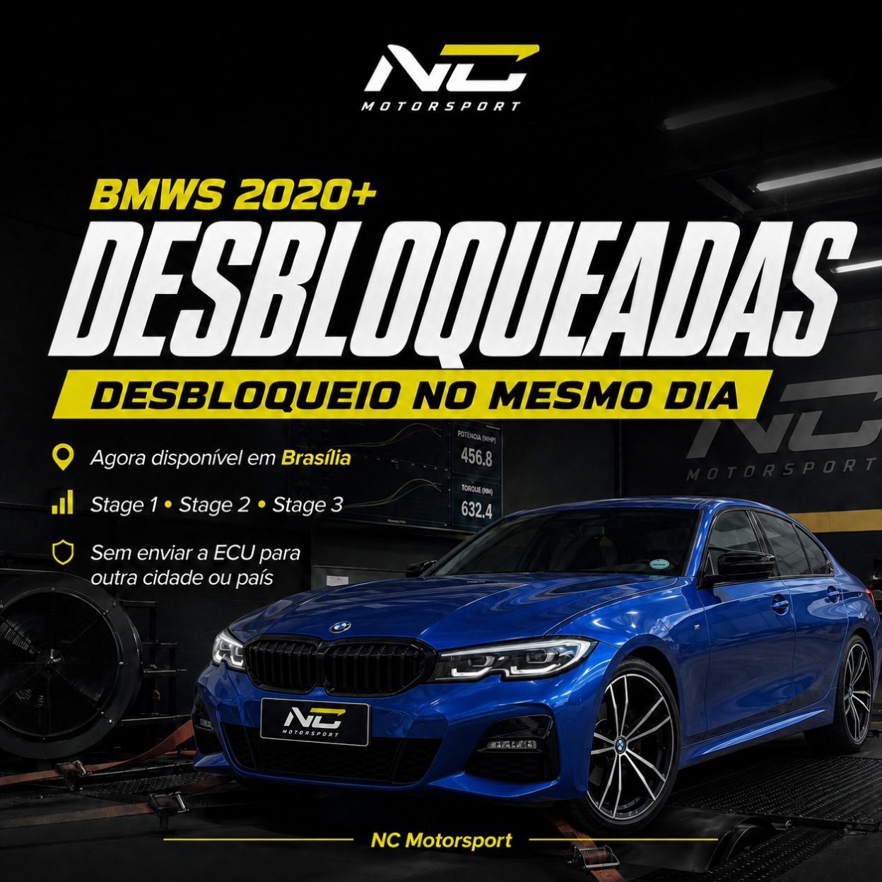Desbloqueio de ECU BMW 2020+ em Brasília | NC Motorsport